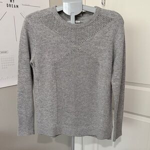 Trenery Heather Gray Women's Crew Neck Sweater